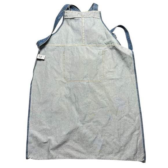Y2K IKEA Denim Apron VTG - Picture 3 of 7